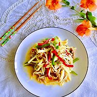 #少盐饮食 轻松生活#交白炒肉丝的做法图解9