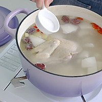 椰子炖鸡的做法图解13