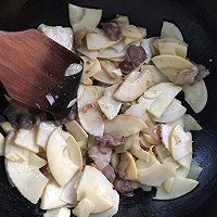 笋炒肉的做法图解4