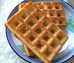 小点心，华夫饼的做法
