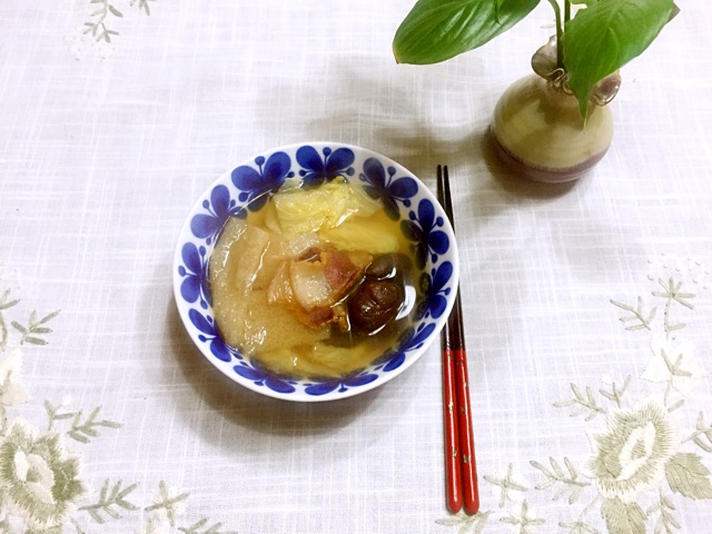 香菇竹荪炖娃娃菜