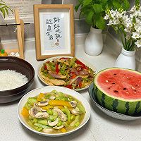 丝瓜白蘑菇烧毛豆米的做法图解11