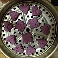 紫薯燕麦糯米饼的做法图解3
