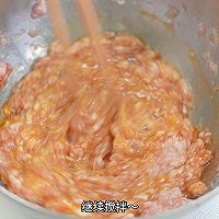 皮蛋鲜肉炸藕盒的做法图解4