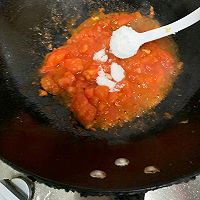 番茄豌豆炒蛋#做道懒人菜，轻松享假期#的做法图解8