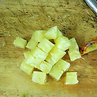 不上火的懒人版菠萝饭色彩缤纷勾人食欲营养减肥菜谱的做法图解8