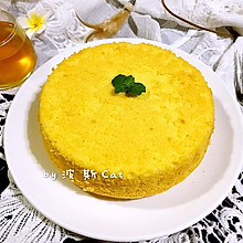 纯蛋黄海绵蛋糕（6寸）#嘉宝笑容厨房#