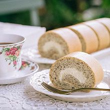 #感恩节烹饪挑战赛# 红茶咸奶油瑞士卷蛋糕卷