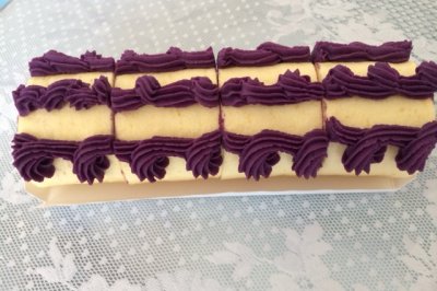 浪漫健康紫薯蛋糕卷
