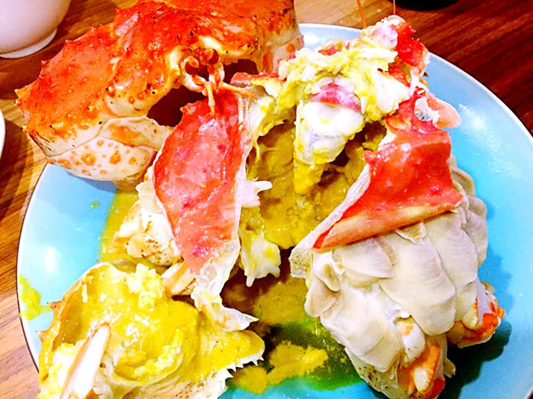 帝王蟹两吃之蒸蟹