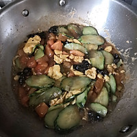 #黄瓜的另类吃法，超级好吃下饭#黄瓜黑木耳炒番茄鸡蛋的做法图解13