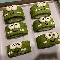 【快乐童年】小跳蛙蛋糕卷的做法图解13