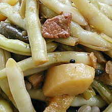 炖豆角（熬豆角）