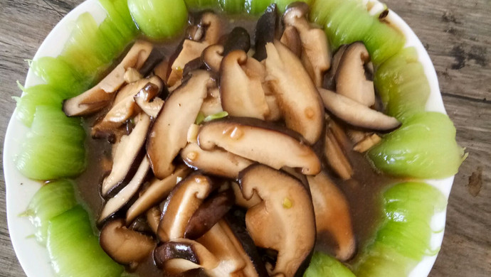 油菜香菇