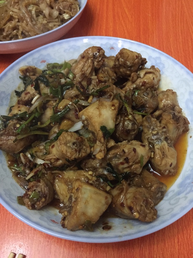 爆炒鸡脖