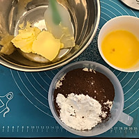 可可糖霜饼干的做法图解1