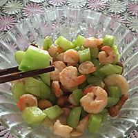腰果虾仁炒青瓜的做法图解7