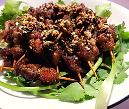 牙签肉（羊肉孜然辣口味）的做法