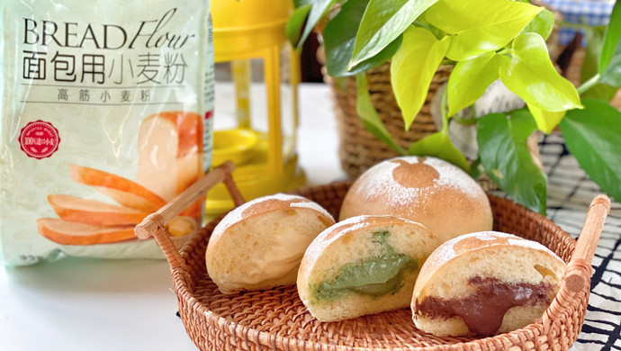 中秋不吃月饼就吃，兔兔冰面包