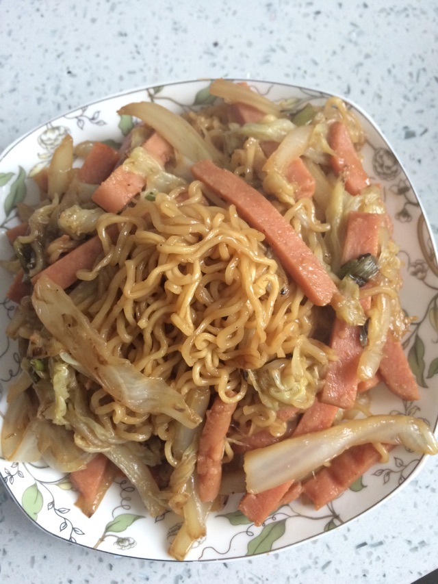 炒方便面