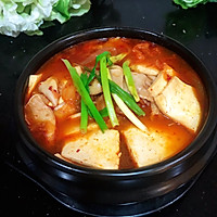 #尽享安心亲子食刻#韩国泡菜汤#一个人也可以好好吃饭的做法图解8
