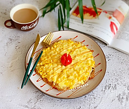 #餐桌上的春日限定#手抓饼披萨的做法