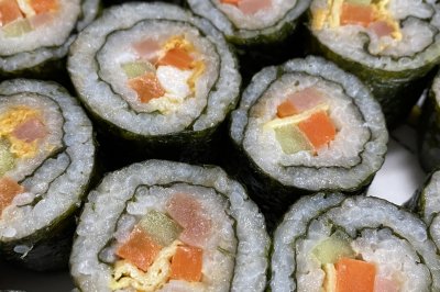 简单美味的家庭寿司