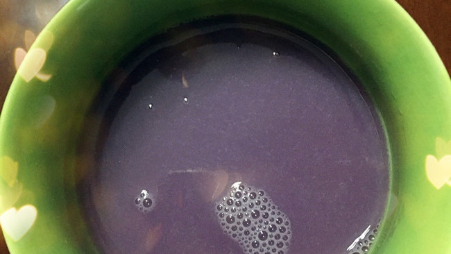 紫薯淮山汁的做法