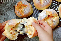 (超好吃的咸口面包)爆浆培根芝士面包的做法