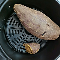 空气炸锅烤地瓜的做法图解4