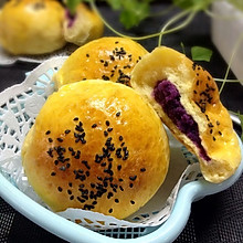 南瓜紫薯餐包