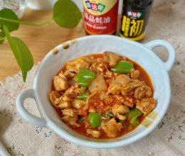 #味达美星厨X小厨中秋团圆宴#茄汁孜然焖鸡的做法