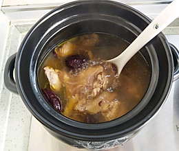 红枣公鸡汤的做法