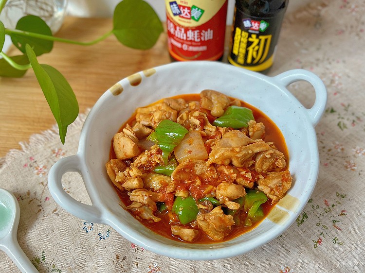 茄汁孜然焖鸡的做法