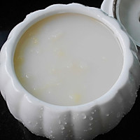 润肤美白--雪耳椰汁牛奶羹的做法图解5