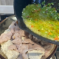 #为爱下厨 七夕橄浪漫#鲜椒滑肉豆腐的做法图解10