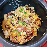 腊肠土豆焖饭，懒人一锅焖的冬日美味 #本周热榜#的做法图解9