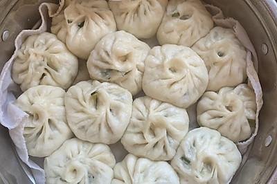 韭菜豆腐包