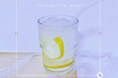 柠檬气泡水