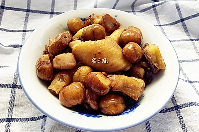 板栗焖鸡