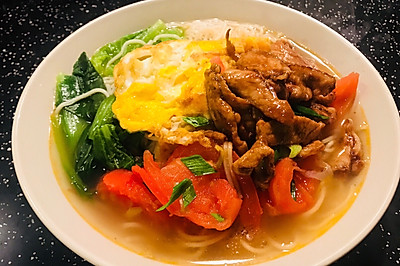 营养清汤面