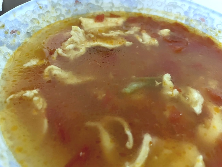 番茄滑鸡汤的做法
