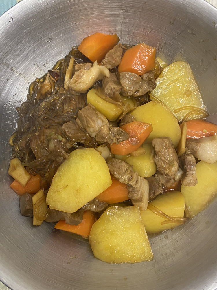猪肉土豆粉丝的做法