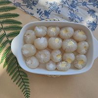 荔枝冰淇淋冻的做法图解4