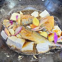 #花式炖煮不停歇#东北家常菜鲅鱼炖豆腐的做法图解6