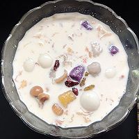 桃胶银耳鲜芋仙的做法图解6