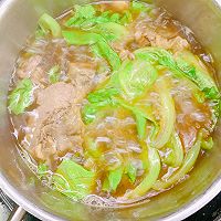 #轻食季怎么吃#生菜牛肉汤的做法图解6