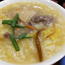 鸽子牛肉粥