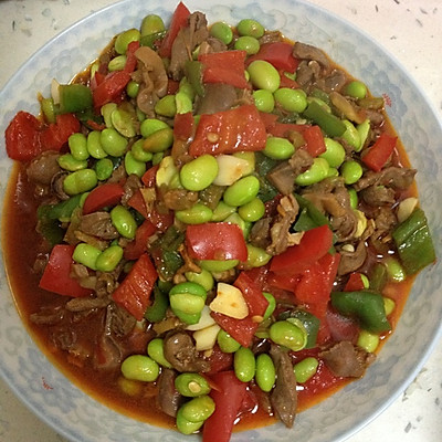 毛豆鸡杂