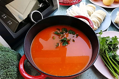 轻松搞定番茄汤底，实现火锅自由